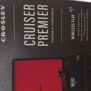 Crosley Portable Turntable
